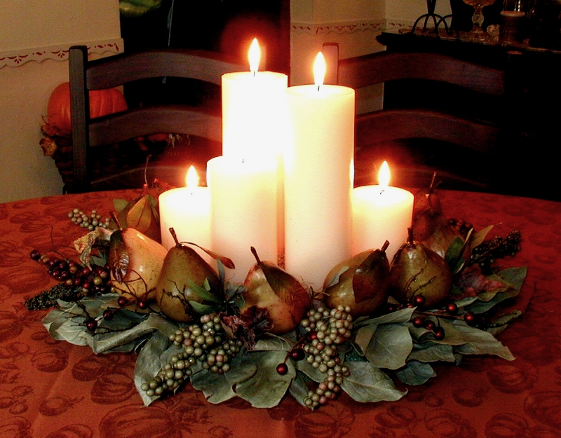 Harvest Pear Centerpiece