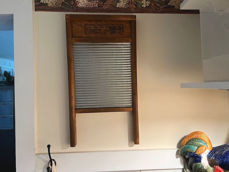 Washboard Wall Hanging